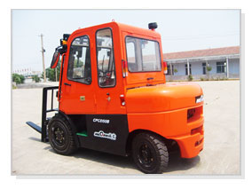 五噸柴油雙空濾滅火器叉車