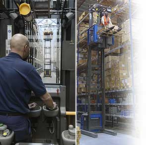 瑞典ATLET1噸高位揀選叉車 OPS 