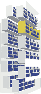 亨乃爾垂直旋轉(zhuǎn)貨柜