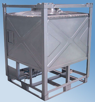 不銹鋼IBC罐式托盤箱 