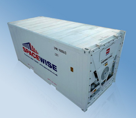 20內凹屠夫門鋼制倉儲冷藏箱