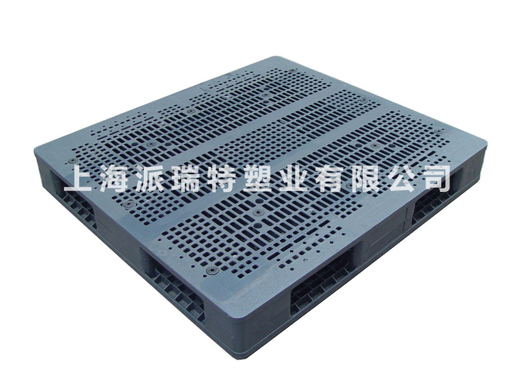 PTS-1211B雙面網(wǎng)格加鋼管塑料托盤 