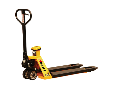 電子稱(chēng)重型手動(dòng)液壓搬運(yùn)車(chē)