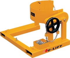 叉車專用油桶搬運夾HK 型