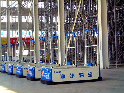 昆船WW552雙工位背輥型激光導引自動運輸車