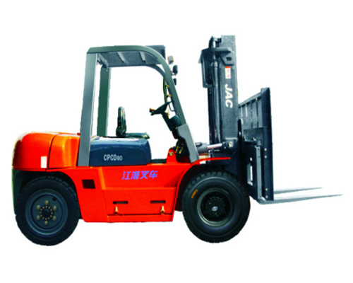江淮系列4-10噸平衡重式內(nèi)燃叉車CPCD80