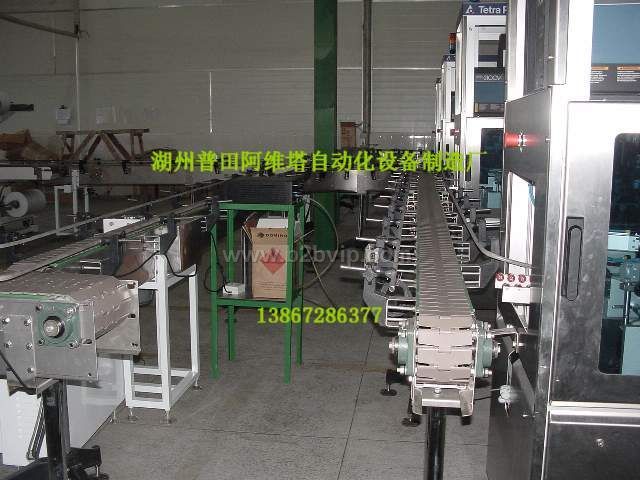 供應(yīng)鏈板輸送機(jī)，塑料鏈板輸送線