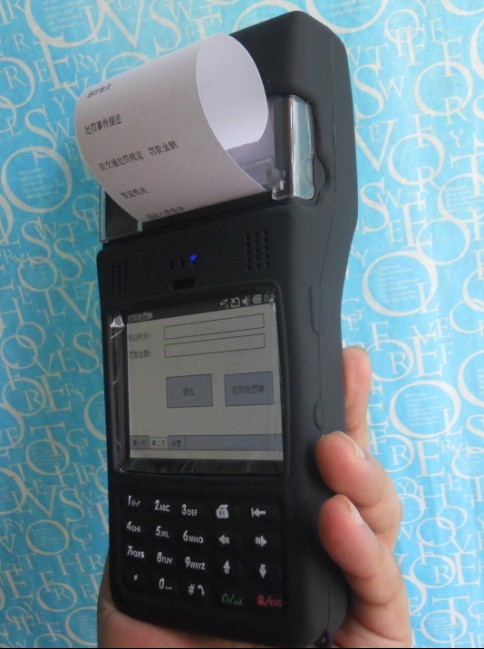 智能打印PDA設(shè)備