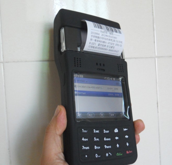 手持機(jī)智能打印POS機(jī)內(nèi)置打印機(jī)