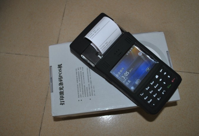 打印讀卡GPRS一體手持POS機PDA手持終端