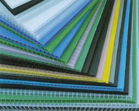 廠家生產(chǎn)PP中空板，中空瓦楞板，中空格子板可做墊板，周轉(zhuǎn)箱