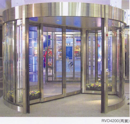 兩翼大型旋轉(zhuǎn)自動(dòng)門 