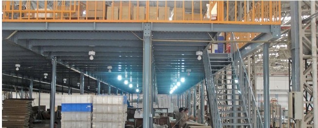 思特博閣樓式平臺貨架