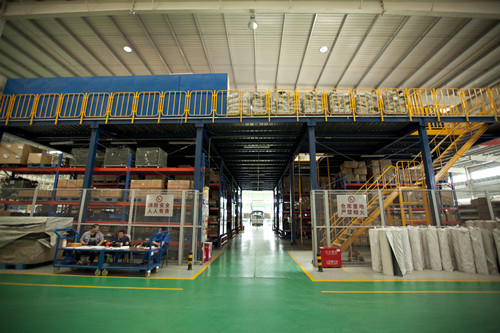 庫(kù)房鋼結(jié)構(gòu)平臺(tái)