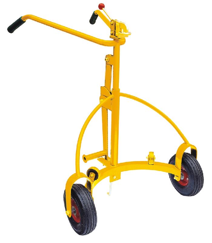 簡易型油桶搬運車，手動油桶車，天津油桶車報價，廠家直銷