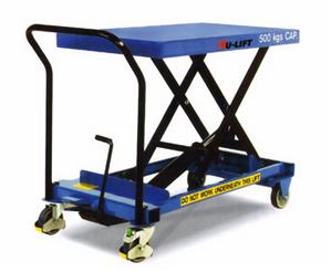 超低型腳踏式升降平臺(tái)車(chē)