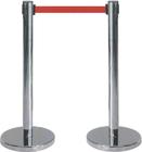 隔離桿、伸縮隔離欄、警戒線1米桿、防護(hù)帶