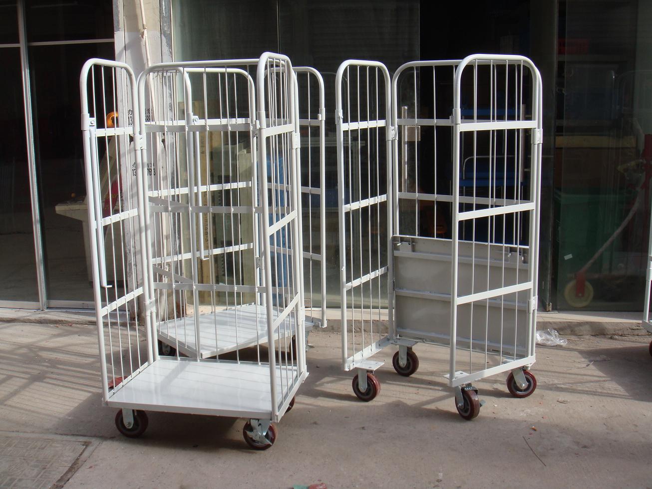 雙開門物流臺(tái)車 周轉(zhuǎn)車