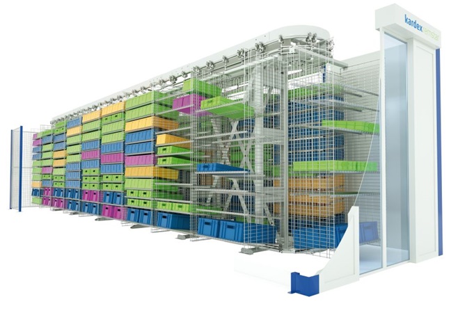 kardex水平回轉(zhuǎn)自動(dòng)貨柜