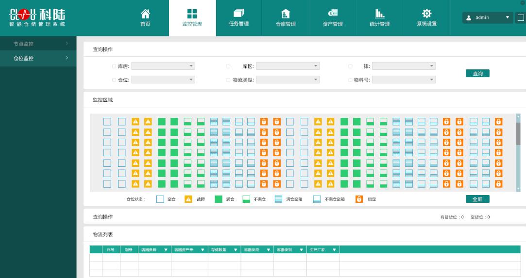 科陸物流倉儲(chǔ)管理系統(tǒng)