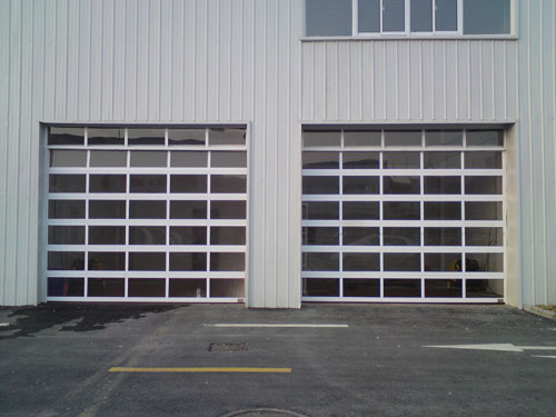 啟門-4s店透視門、商用透視門