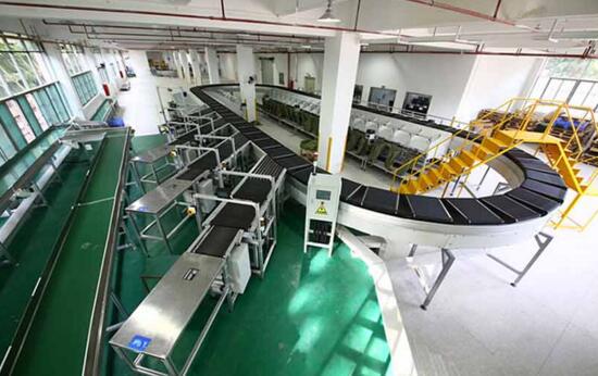 交叉帶分揀機 高品質(zhì)分揀設備