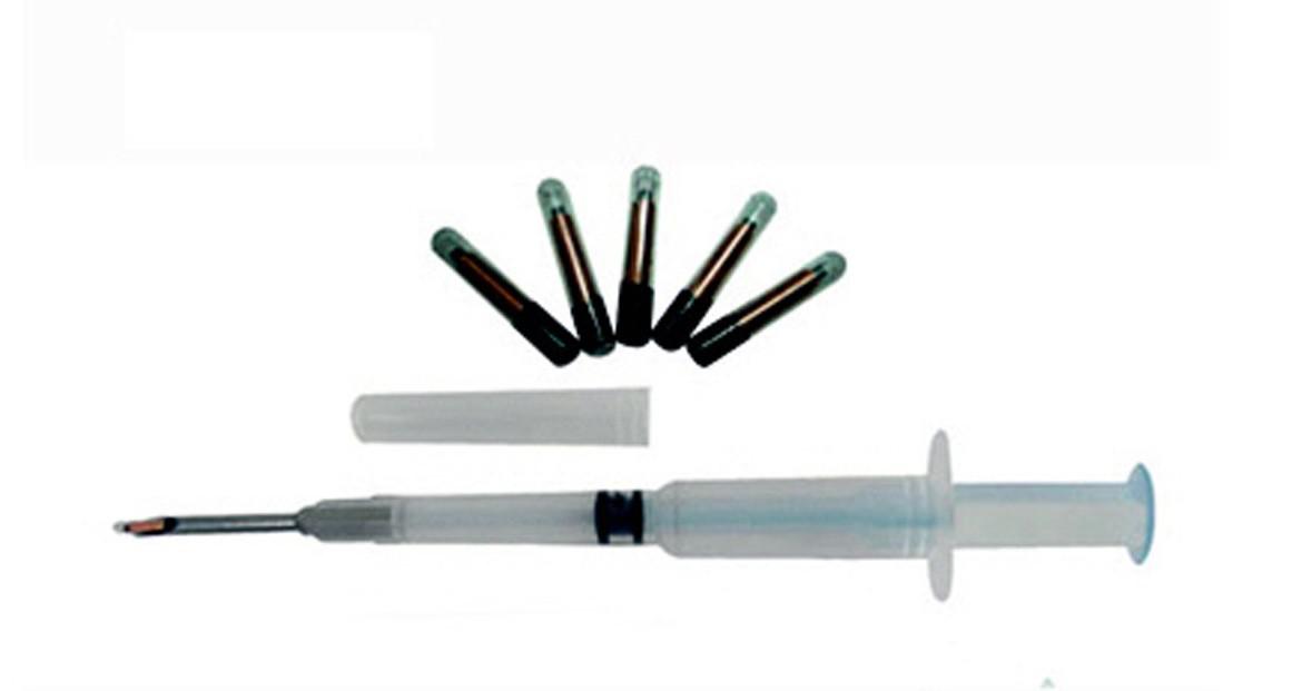 HDX玻璃管標(biāo)簽 HDX半雙工玻璃管電子芯片 HDX讀卡器廠(chǎng)家直銷(xiāo)