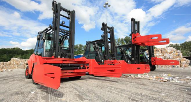 廈門靠普叉車屬具 KAUP軟包夾/紙漿包夾/回收行業(yè)型軟包夾 /泡沫夾