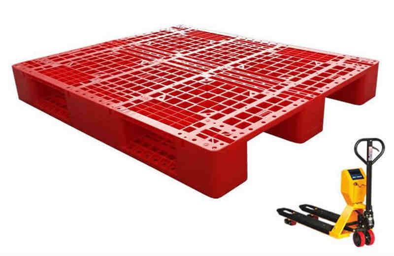 物流堆碼塑料托盤(pán)  物流倉(cāng)儲(chǔ)貨架托盤(pán)  1311川字網(wǎng)格叉車(chē)托盤(pán)