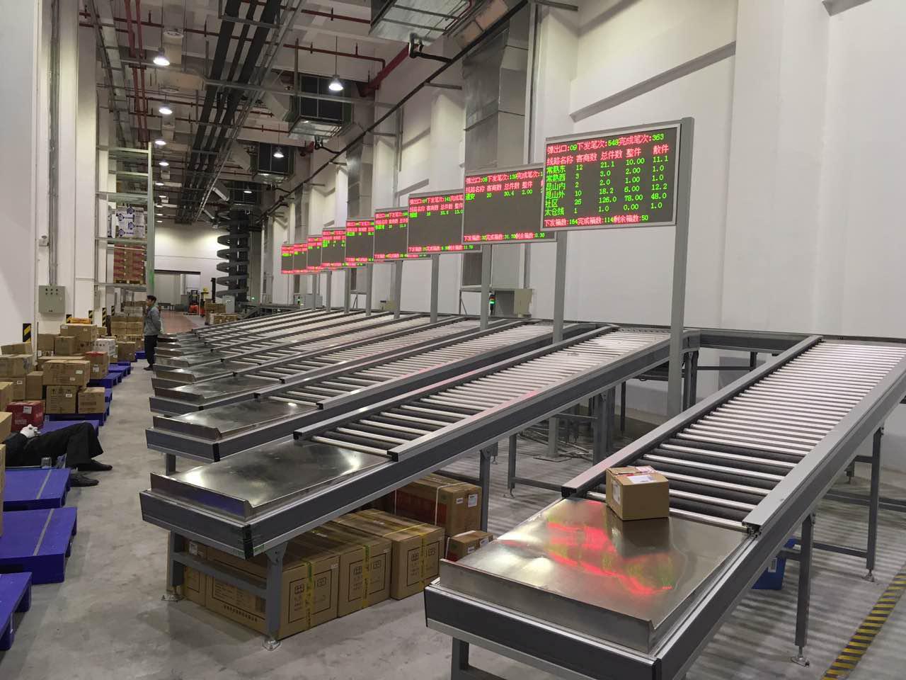 伍強(qiáng)科技-自動分揀線