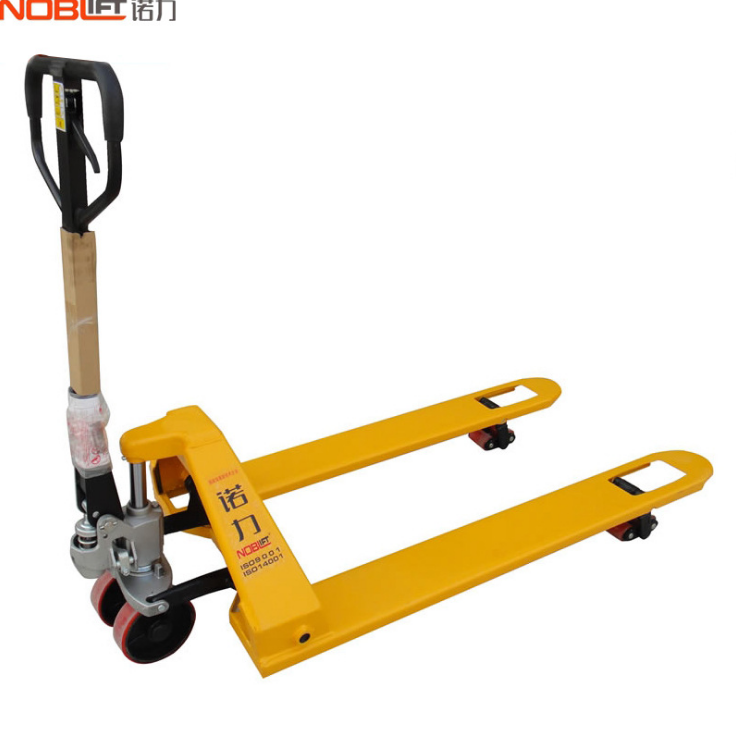 諾力叉車DF3噸685寬手動液壓托盤搬運(yùn)車手拉車地牛拖板車