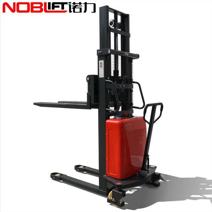 上海半電動(dòng)堆高車(chē) 諾力堆垛機(jī)手動(dòng)半自動(dòng)液壓手搖升降叉車(chē)SPN1535