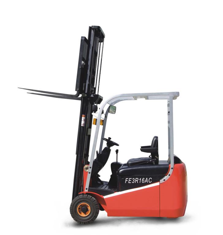 諾力座駕式FE308AC 0.8噸 三支點電動叉車 小身材高品質(zhì)