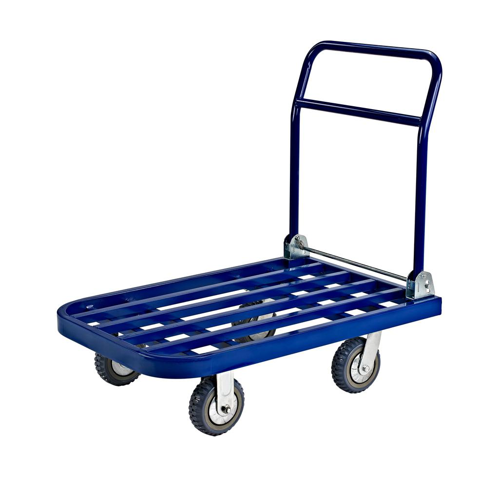 廠家90x60cm  承重300kg 超耐用優(yōu)質(zhì)方管手推車直銷