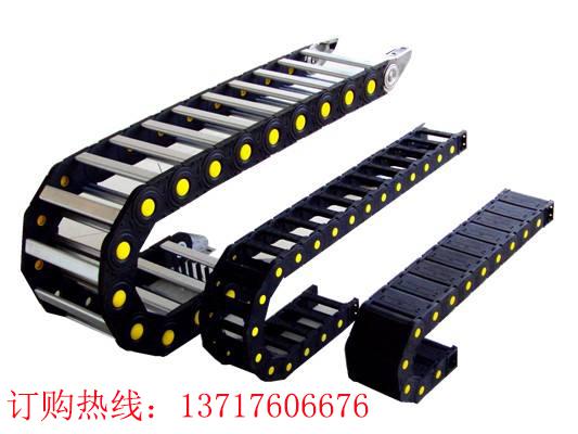 塑料拖鏈尼龍?zhí)箍随溇€槽機(jī)床電纜拖鏈雕刻機(jī)工程穿線鏈條