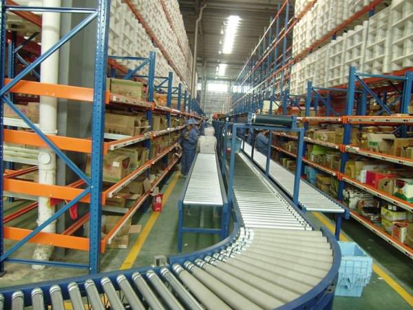 廣州鼎力倉儲貨架廠家定制滾輪式貨架