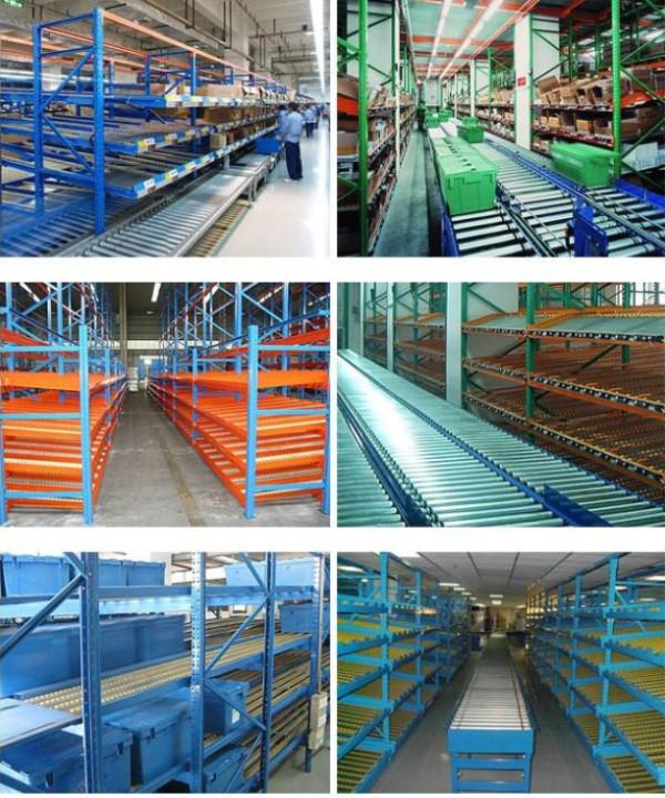 廣州鼎力倉儲貨架廠家定制滾輪式貨架