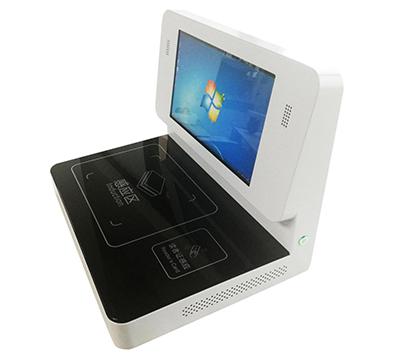 眾合瑞通ZH-W04超高頻UHF館員工作站一體機(jī)