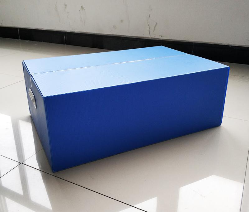 紙箱式PP中空板周轉(zhuǎn)箱 可折疊