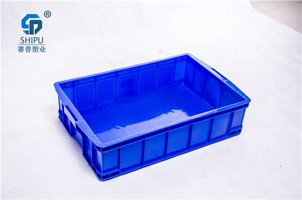 廠家批發(fā)全新PE料塑膠箱 四川成都大號塑料周轉(zhuǎn)箱規(guī)格