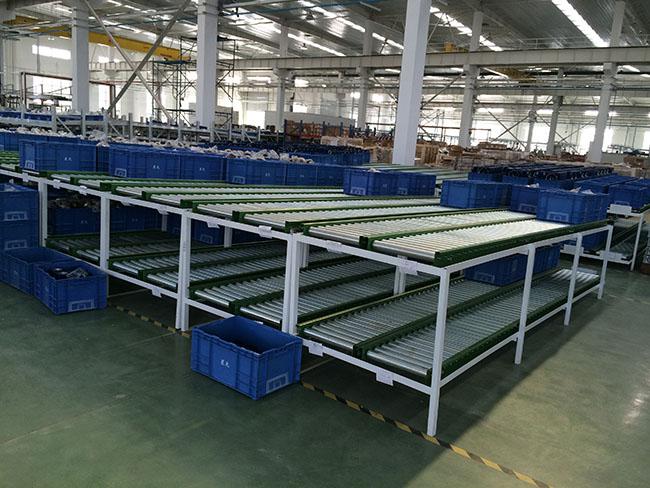 易達(dá)廣州貨架EYDA-ZL2018002重力式貨架重型倉庫貨架輥輪式置物架