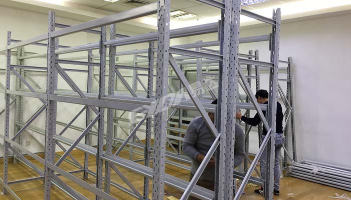 易達倉儲貨架廣州黃埔輕型組合可拆卸不銹鋼輕型貨架