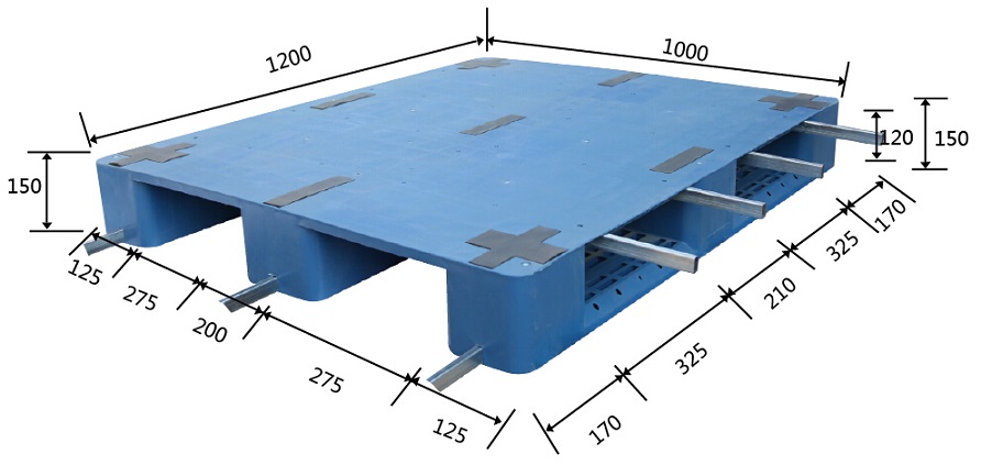 山東塑料托盤1212川子網(wǎng)格平板萊蕪直銷價格便宜
