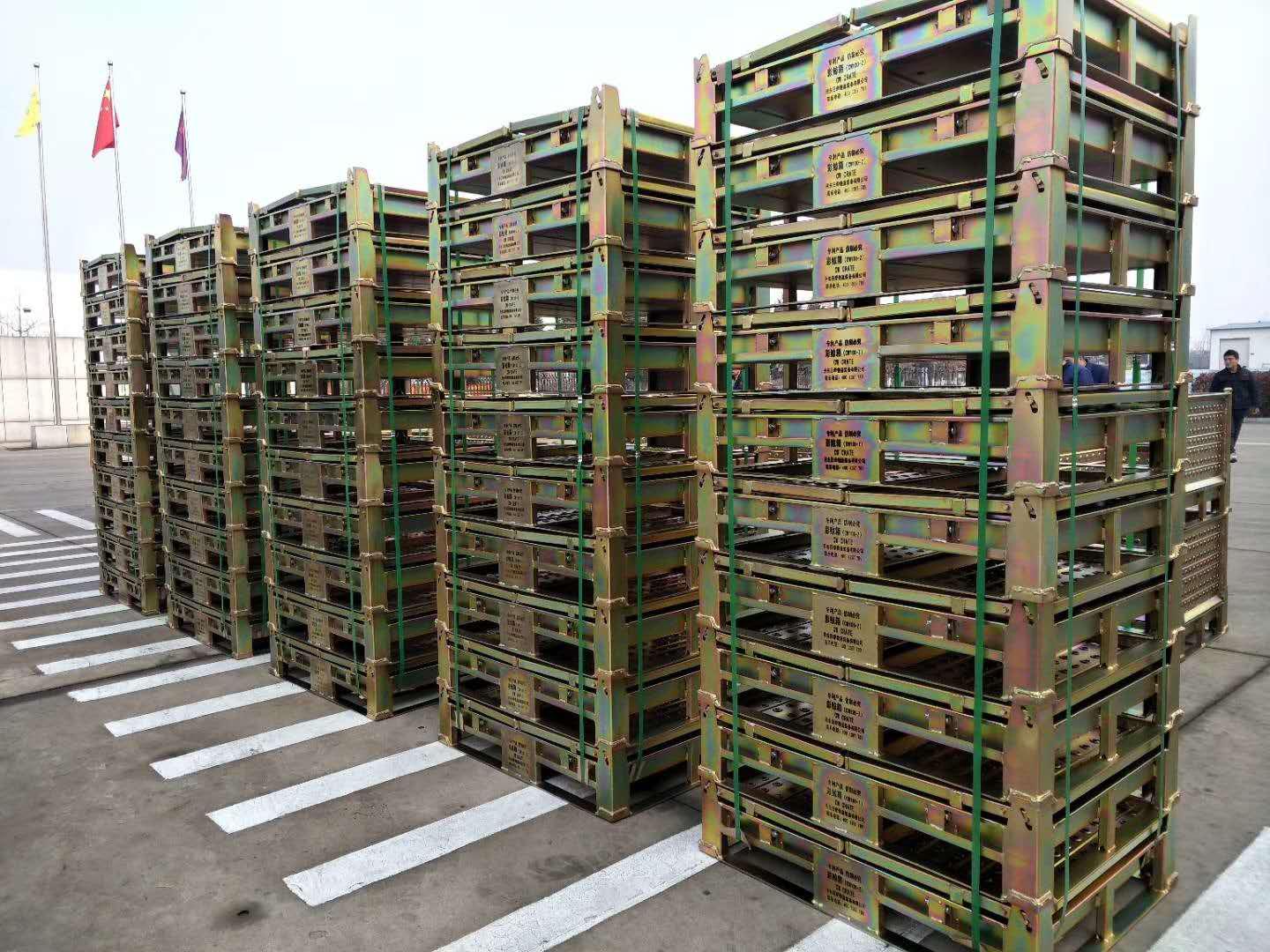 可折疊金屬箱彩鯨箱