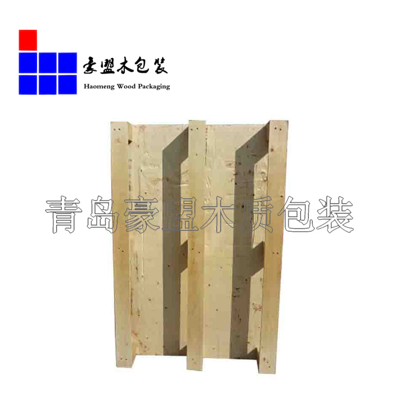青島港出口輔助物流免熏蒸膠合板托盤