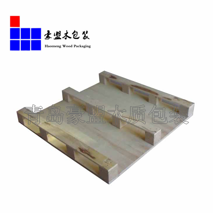 青島港出口輔助物流免熏蒸膠合板托盤