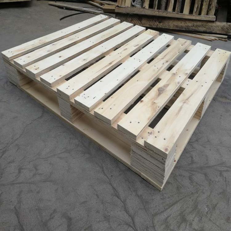 青島木托盤出口免熏蒸雙面膠合板托盤