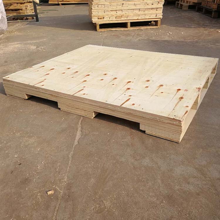 青島木托盤出口免熏蒸雙面膠合板托盤