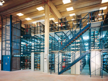 江蘇海勝貨架閣樓式倉(cāng)儲(chǔ)貨架