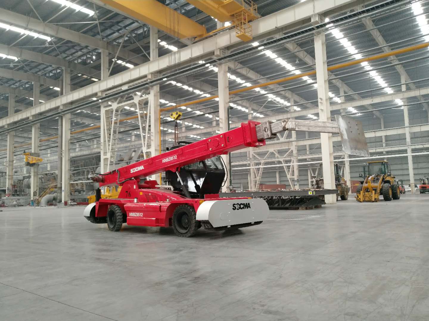 清爐熔鋁爐扒渣車(chē)伸縮臂SOCMA華南重工生產(chǎn)廠家報(bào)價(jià)